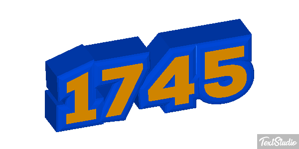 1745 Efecto de texto