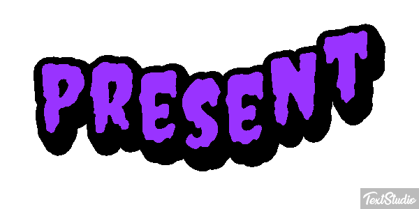 Présent Текстовый эффект