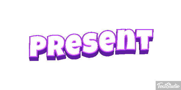 Présent Текстовый эффект