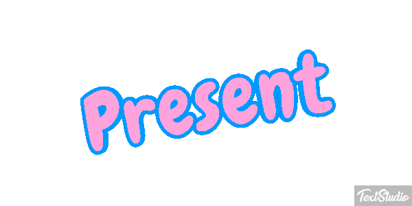 Présent Текстовый эффект