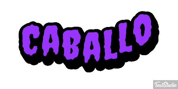 Caballo テキスト効果
