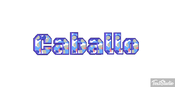 Caballo テキスト効果