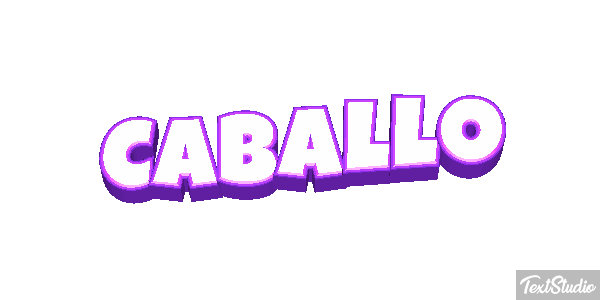 Caballo テキスト効果
