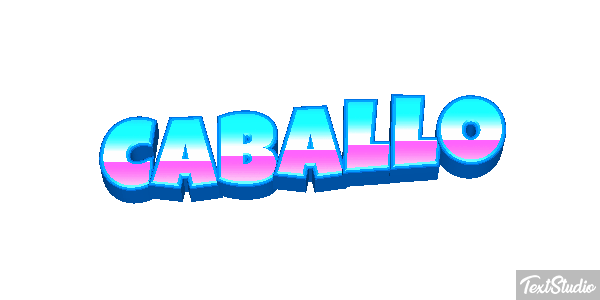 Caballo テキスト効果