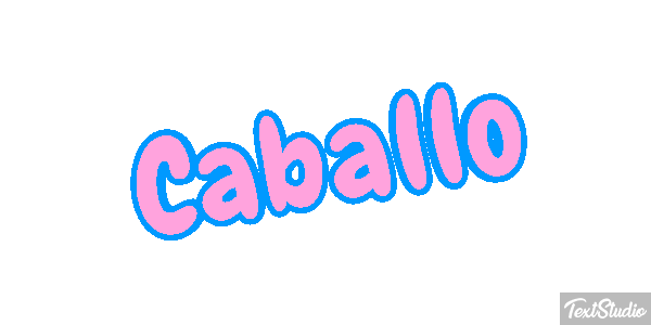 Caballo テキスト効果