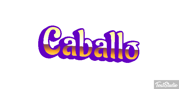 Caballo テキスト効果