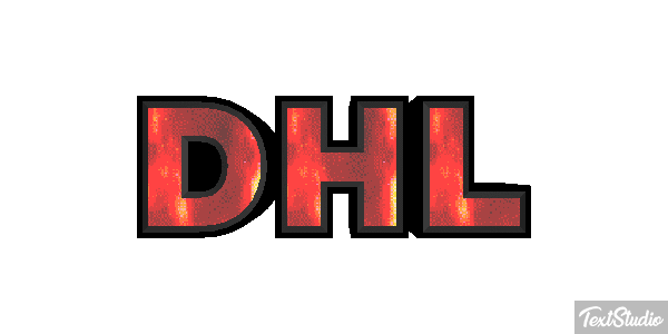 DHL Text effect