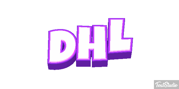 DHL Text effect