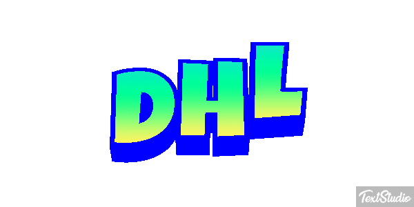 DHL Text effect