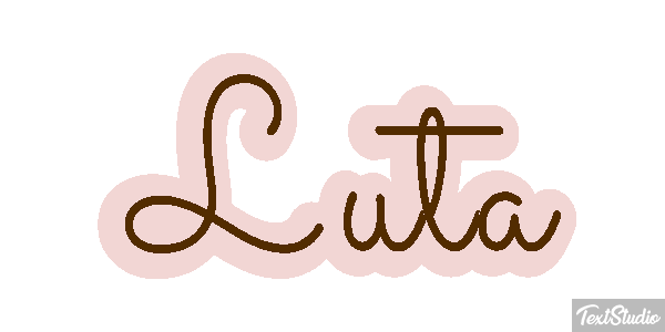 Luta Effetto testo