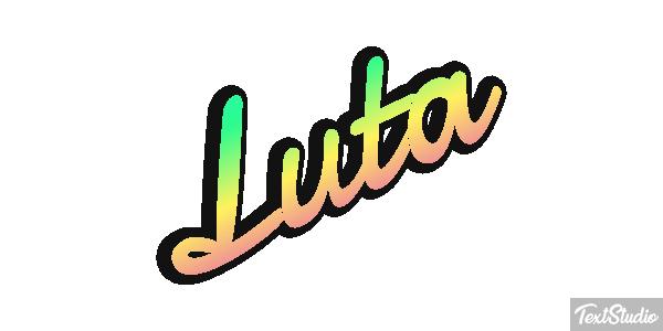Luta Effetto testo