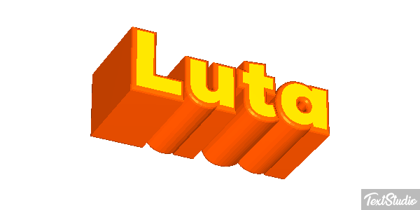 Luta Effetto testo