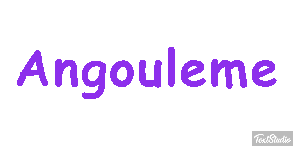 Angoulême Efekt tekstowy