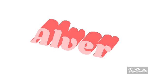 Alver Text effect