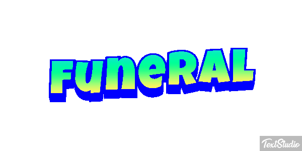 Funeral Text effect
