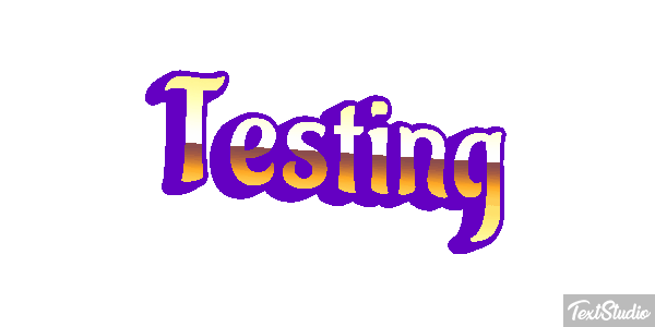 Testing Efeito do texto