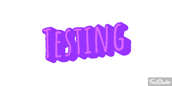 Testing Efeito do texto