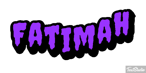 Fatimah テキスト効果