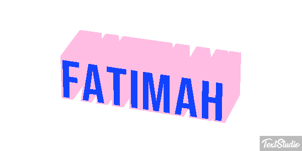 Fatimah テキスト効果