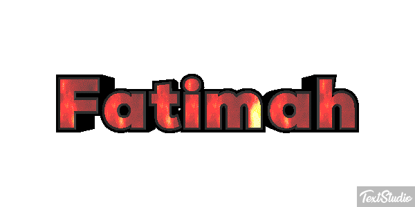 Fatimah テキスト効果