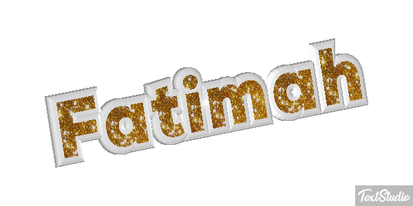 Fatimah テキスト効果
