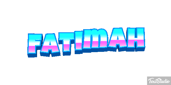 Fatimah テキスト効果