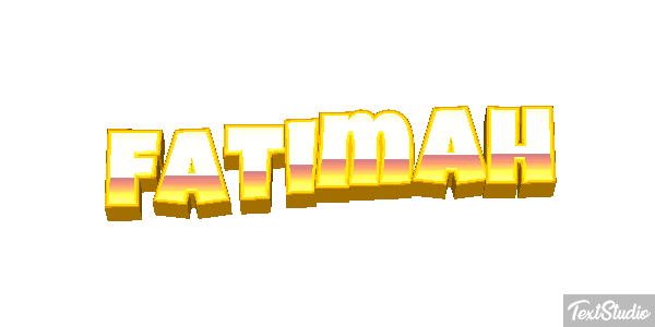 Fatimah テキスト効果