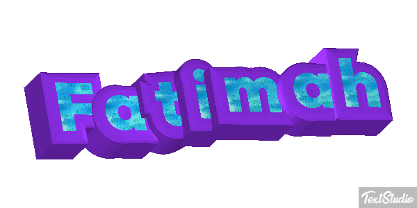 Fatimah テキスト効果