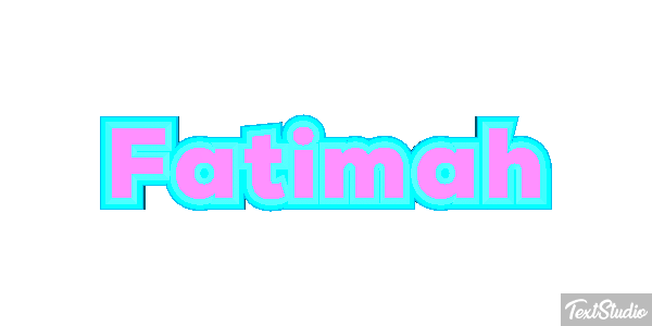 Fatimah テキスト効果