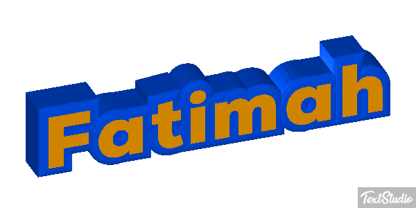 Fatimah テキスト効果