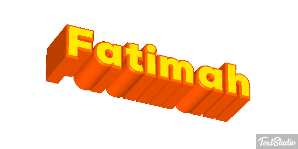 Fatimah テキスト効果