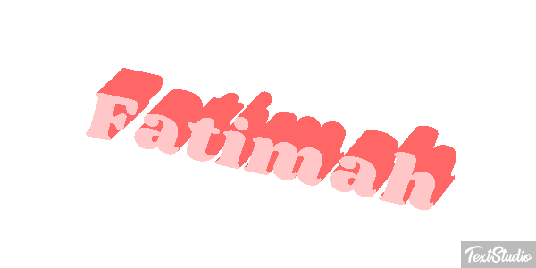 Fatimah テキスト効果