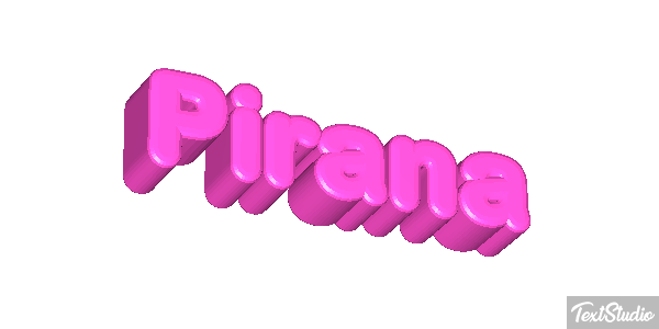 Piraña Efekt tekstowy