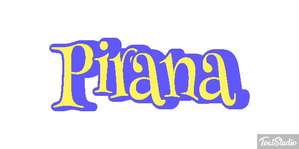 Piraña Efekt tekstowy