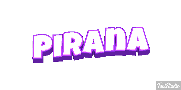 Piraña Efekt tekstowy