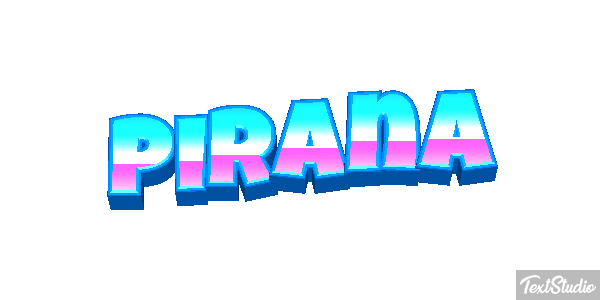 Piraña Efekt tekstowy