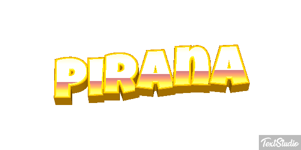 Piraña Efekt tekstowy