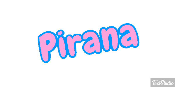 Piraña Efekt tekstowy