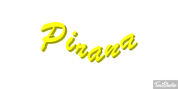 Piraña Efekt tekstowy