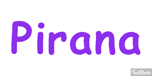 Piraña Efekt tekstowy