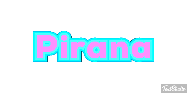 Piraña Efekt tekstowy