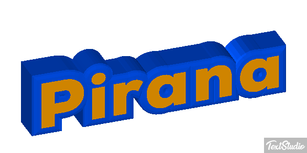 Piraña Efekt tekstowy