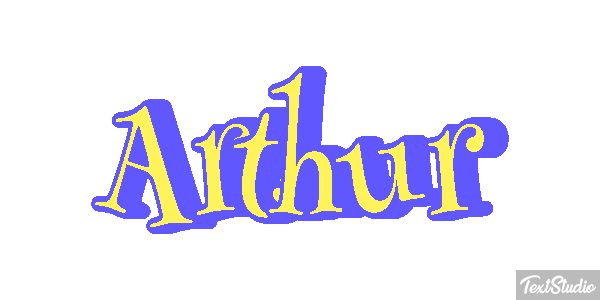 Arthur Effet de texte