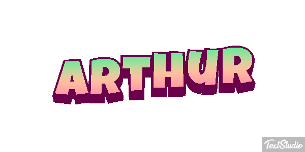 Arthur Effet de texte