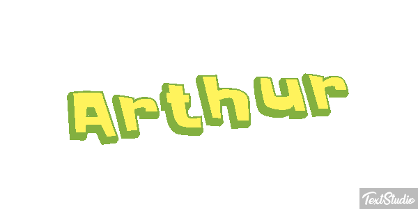 Arthur Effet de texte