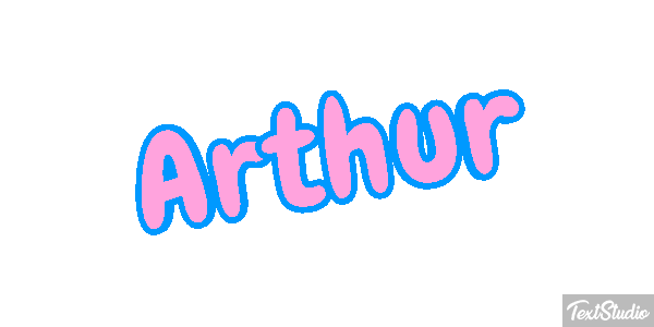 Arthur Effet de texte