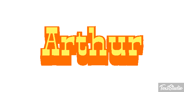 Arthur Effet de texte