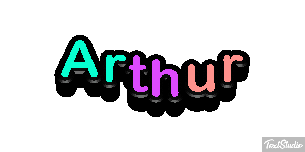Arthur Effet de texte