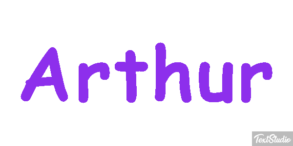 Arthur Effet de texte
