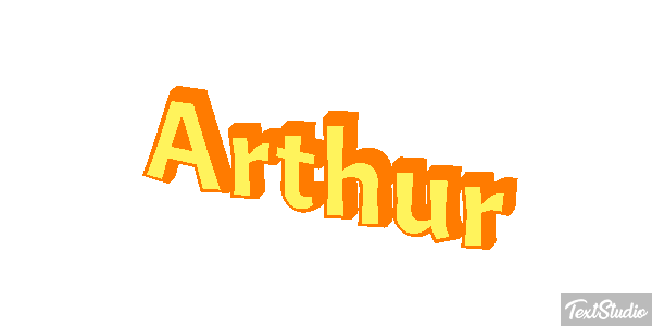 Arthur Effet de texte